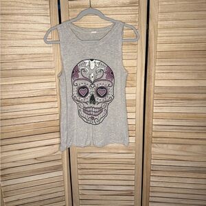 Darling Blue Heathered Top